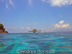 Waiting for the boat, Apo Island, Dumaguete area, Philipp... by Andrea Horwatt 